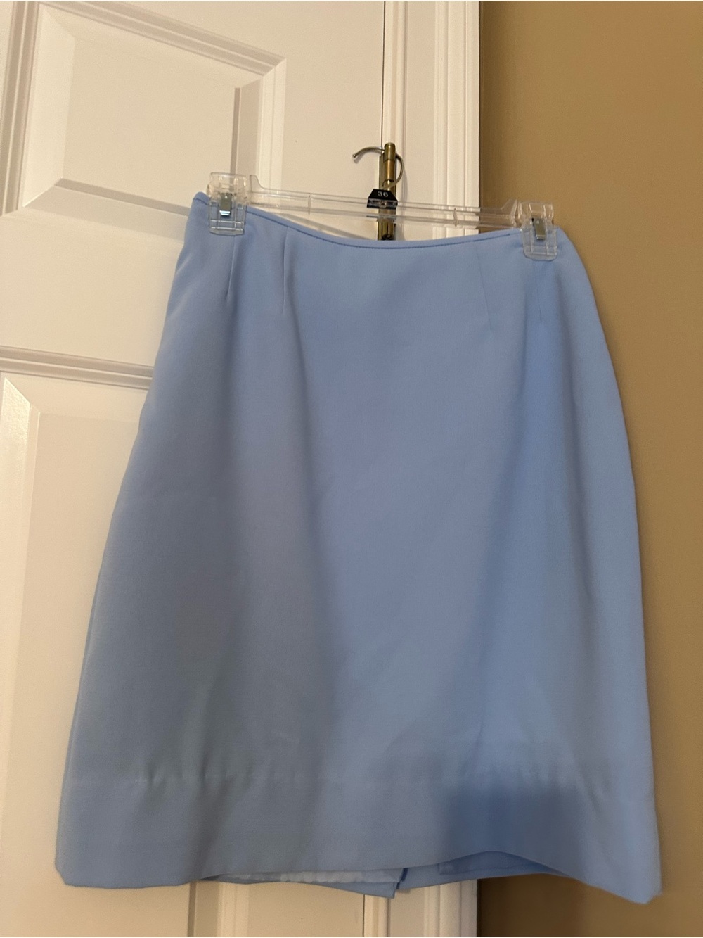 Le Suit Pale Blue Mini Skirt